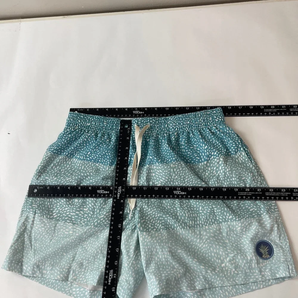 Chubbies Swim Trunks Mens L Blue 5.5